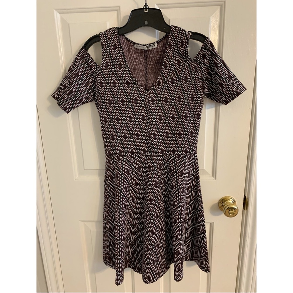 Geometric short dress - size Small